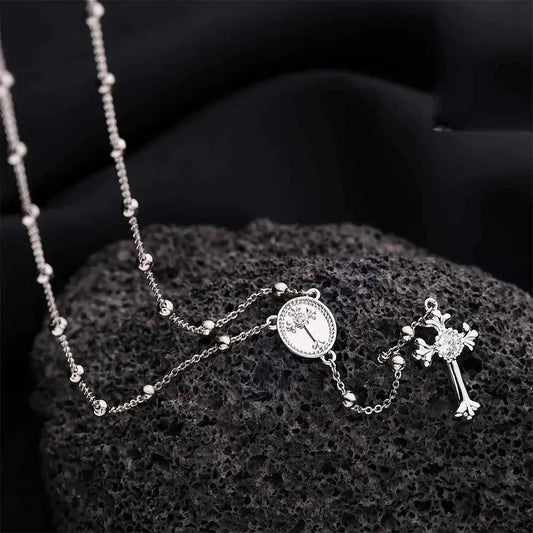 Italian 925 Sterling Silver or 18K Gold Plated Rosary