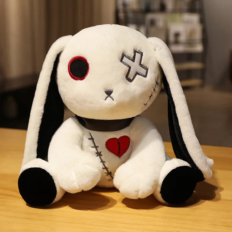 Spooky Gothic Bunny Stuffed Animal