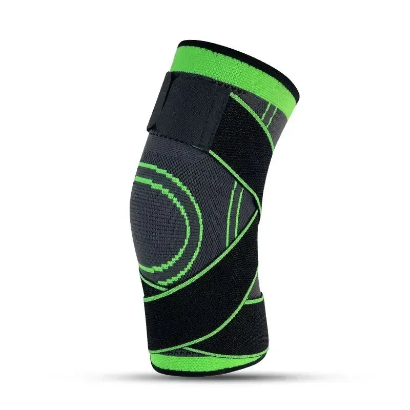 Knee Compressions Sleeve with Adjustable Straps for Running Working Out and Sports Wearing All Day Dabfavshop