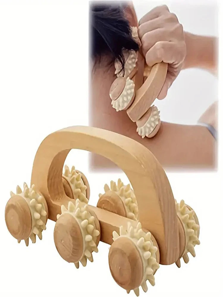 Wooden Massage Roller Tool - Dabfavshop