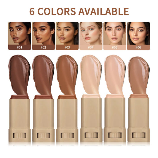 Skin Tint Stick Waterproof Nourishing Solid Tinted Serum Foundation