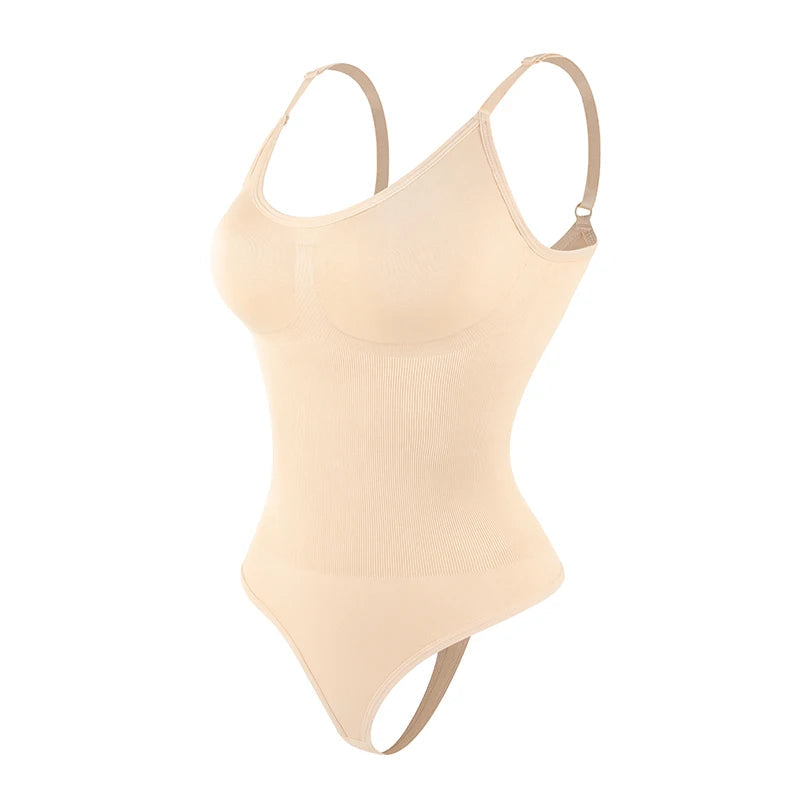 Smoothing Shapewear Bodysuit for Women Faja Full Body Shaper Thong Soft Body Shaping Sculpting Breast Slimming Underwear Dabfavshop