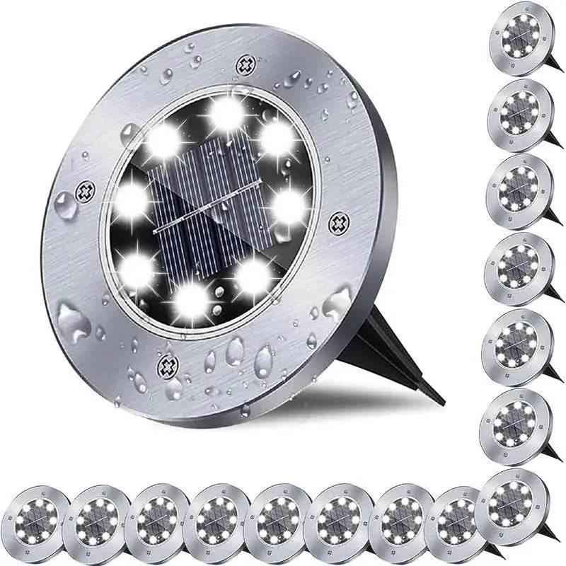 Waterproof Solar Ground LED Lights