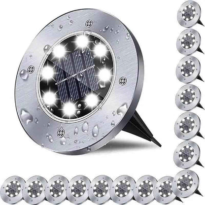 Waterproof Solar Ground LED Lights