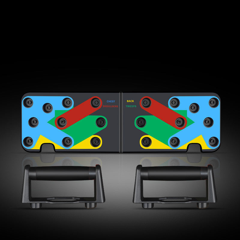 Foldable Push-Up Rack For Stronger Chest Workouts - Dabfavshop