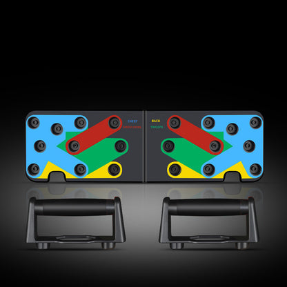 Foldable Push-Up Rack For Stronger Chest Workouts - Dabfavshop