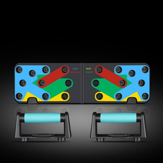 Foldable Push-Up Rack For Stronger Chest Workouts - Dabfavshop