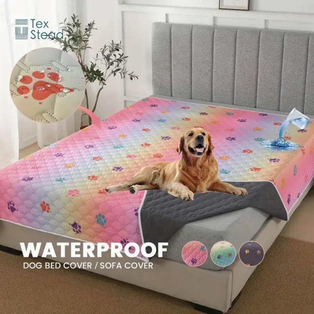 Waterproof Reversible Rainbow Pet Bed Cover - Dabfavshop