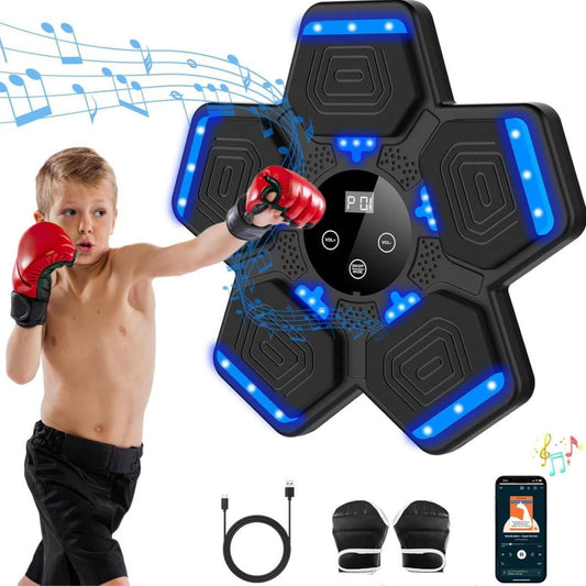 Bluetooth Music Boxing Machine with Gloves - Dabfavshop