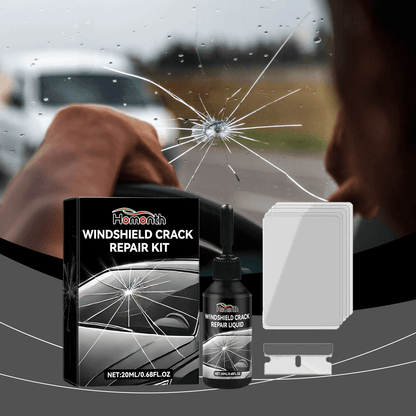 Windshield Crack Repair UV Adhesive Solution - Dabfavshop