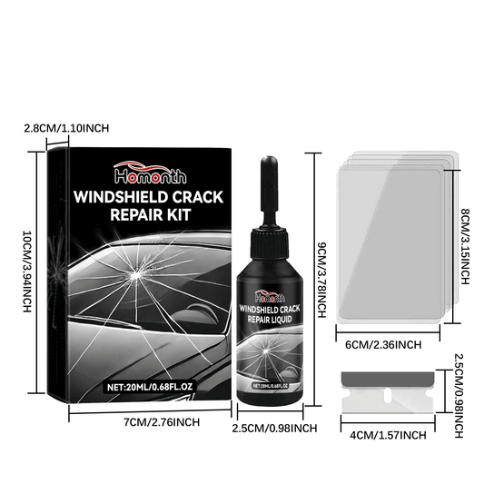 Windshield Crack Repair UV Adhesive Solution - Dabfavshop