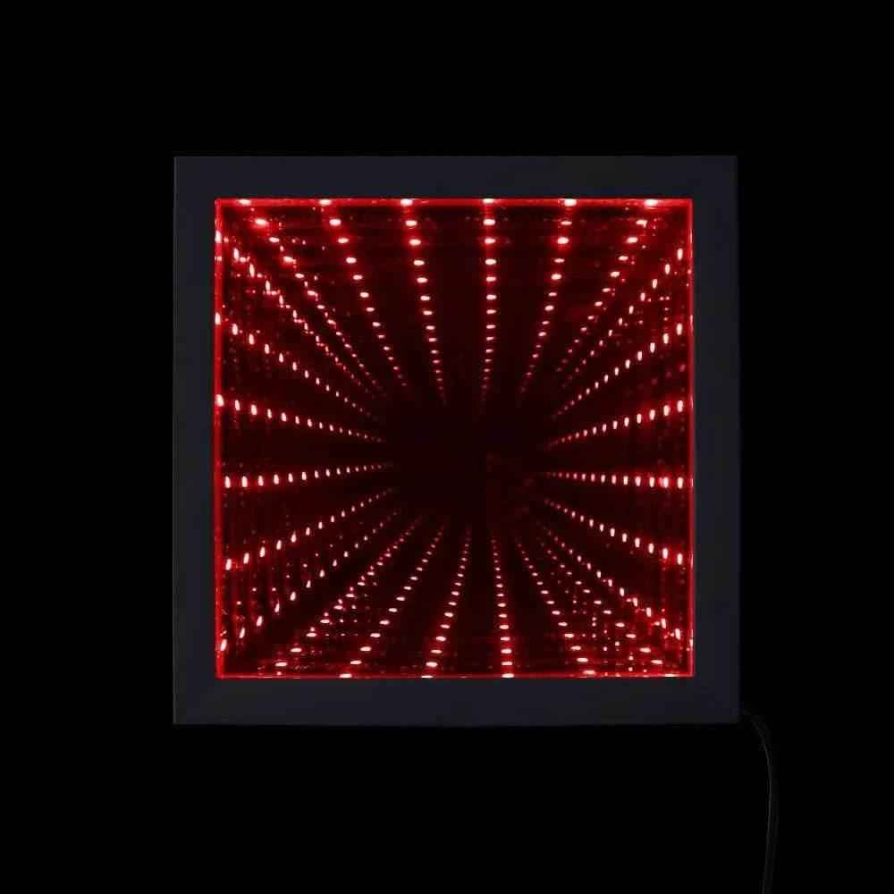 LED Infinity Wall Mirror Frame With Multi Color Changing Light