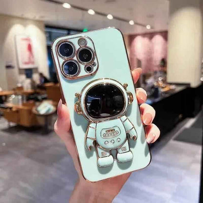 Astronaut Stand Silicone Cover Case For Iphone