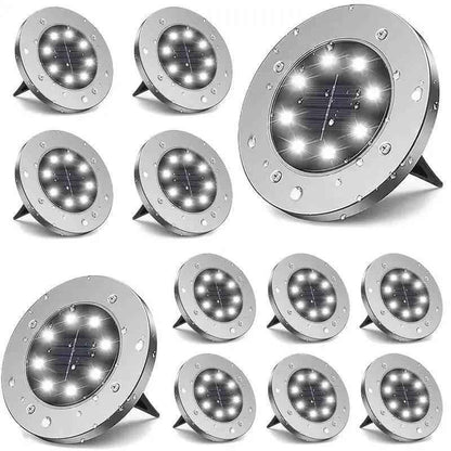 Waterproof Solar Ground LED Lights