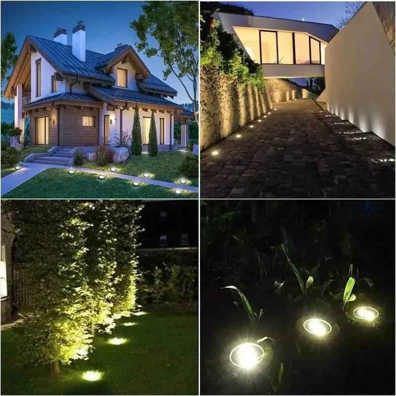 Waterproof Solar Ground LED Lights