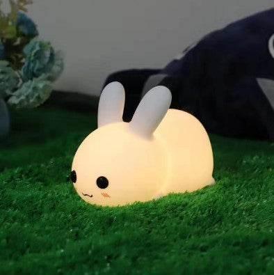 Colorful Rabbit Silicone LED Sleeping Aid Collectible - Dabfavshop