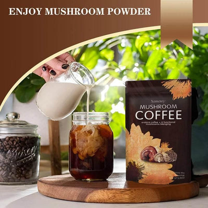 Organic Mushroom Coffee - Supports Immune, Focus, Concentration, Stress, Digestion & Energy - Dabfavshop