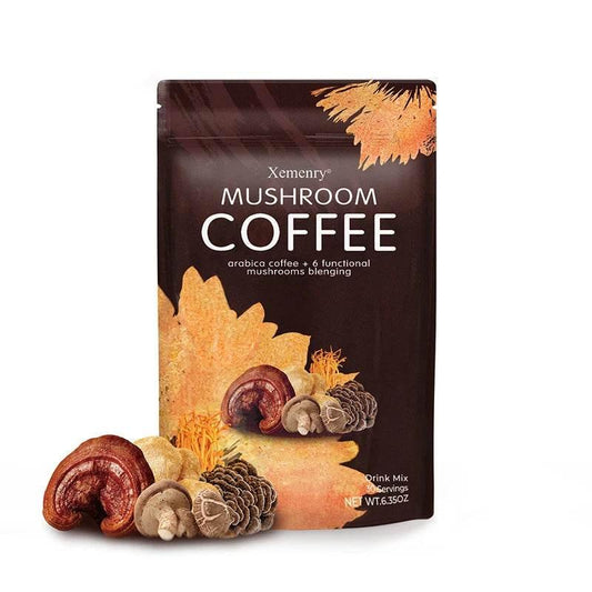 Organic Mushroom Coffee - Supports Immune, Focus, Concentration, Stress, Digestion & Energy - Dabfavshop