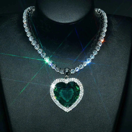 Heart Sea Crystal necklace