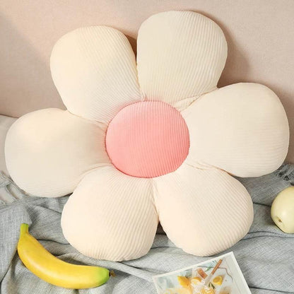 35/45cm Stuffed Six Petal Flower Cushion Sunflower Pillow - Dabfavshop
