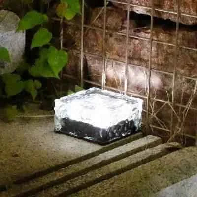 Solar Brick Ice Cube Light Outdoor