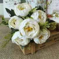 Big Silk Bouquet 6 Heads Artificial Flowers