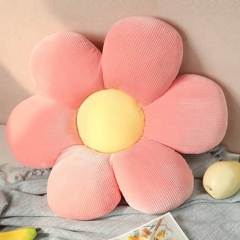 35/45cm Stuffed Six Petal Flower Cushion Sunflower Pillow - Dabfavshop