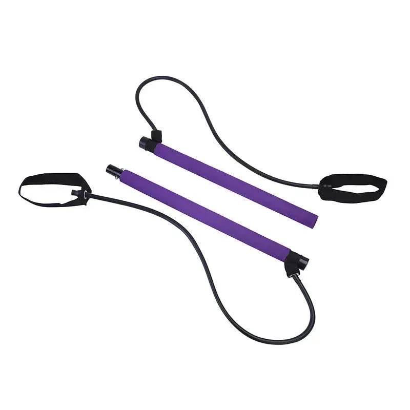 Pilates Toning Bar Resistance Bands - Dabfavshop