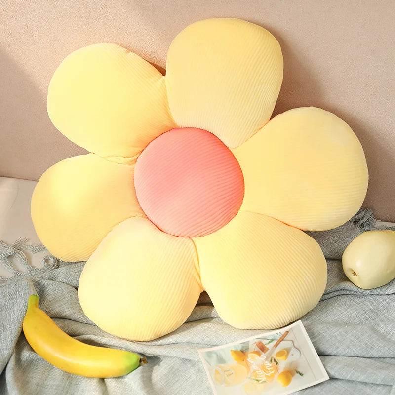 35/45cm Stuffed Six Petal Flower Cushion Sunflower Pillow - Dabfavshop
