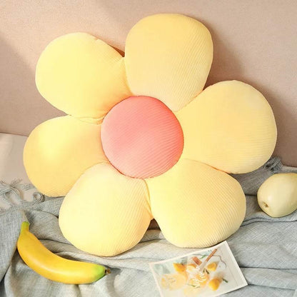 35/45cm Stuffed Six Petal Flower Cushion Sunflower Pillow - Dabfavshop