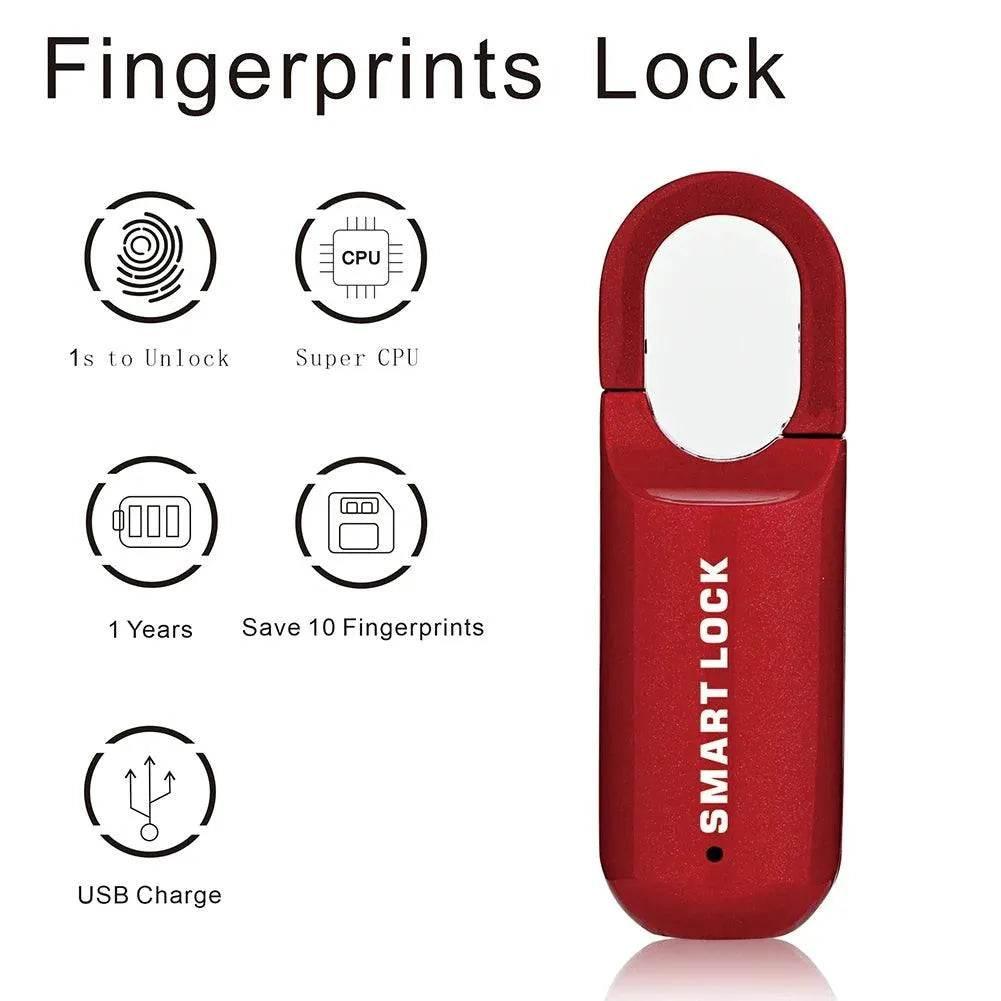 Mini Fingerprint Padlock Smart Touch - Dabfavshop