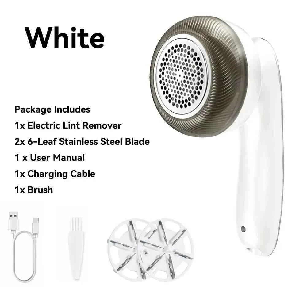 Rechargeable Electric Lint Fabric Shaver Remover With Digital Display