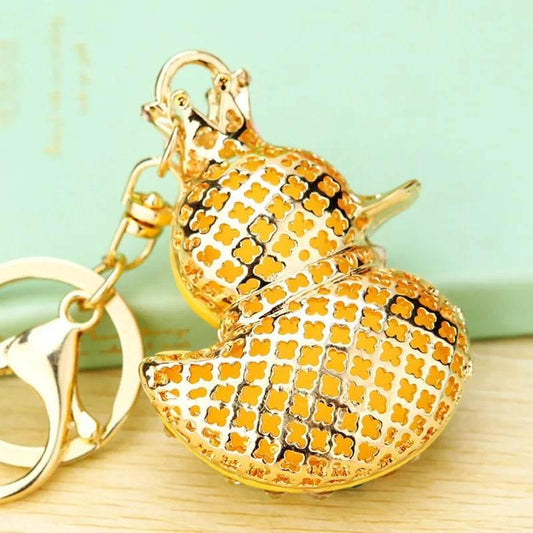 Duck Rhinestone Keychain Charm Pendant - Dabfavshop