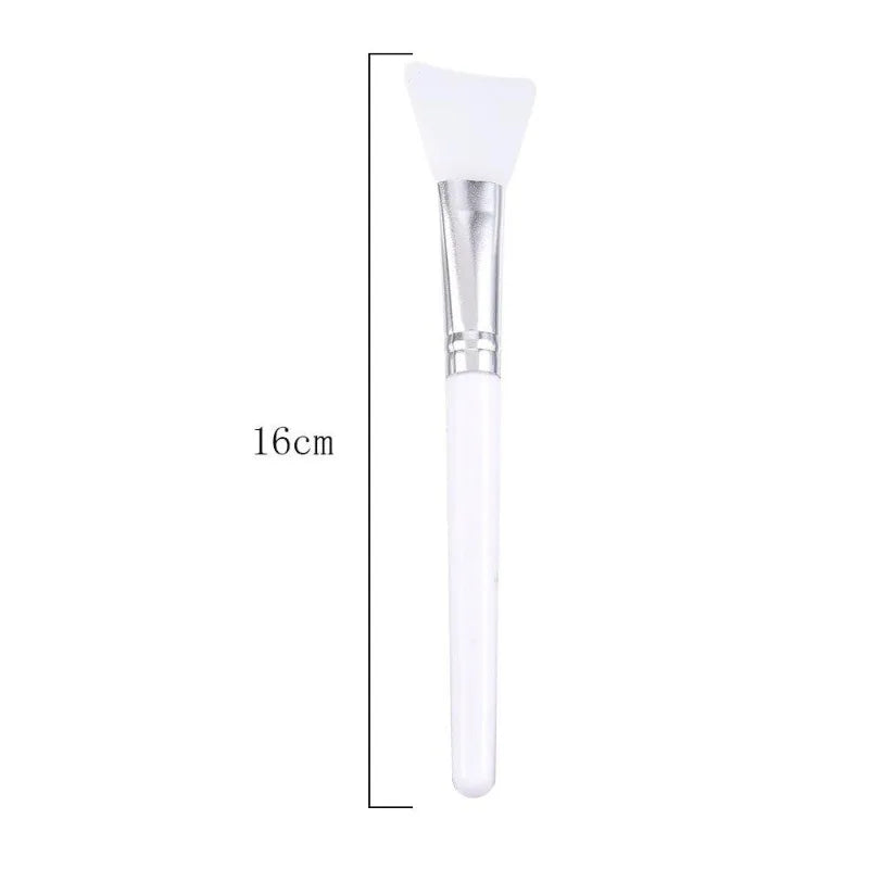4Pcs/set White Makeup Silicone Facial Mask Brush Professional Mud Cream Brushes