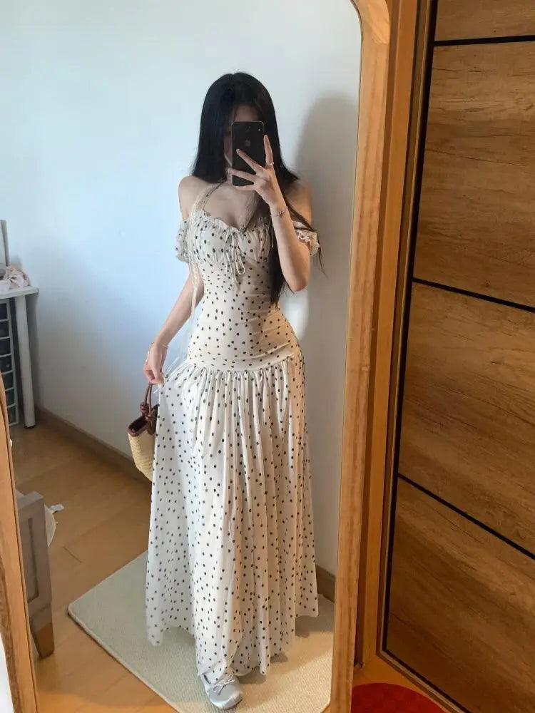 Y2k Sweet Polka Dot Dress