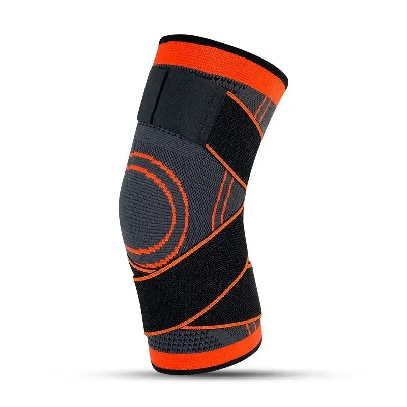 Knee Compressions Sleeve with Adjustable Straps for Running Working Out and Sports Wearing All Day Dabfavshop