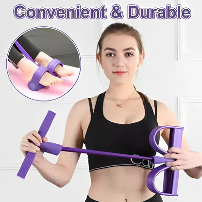 Multi-Functional Household Fitness Equipment for abdominal Strengthening Elastic Band