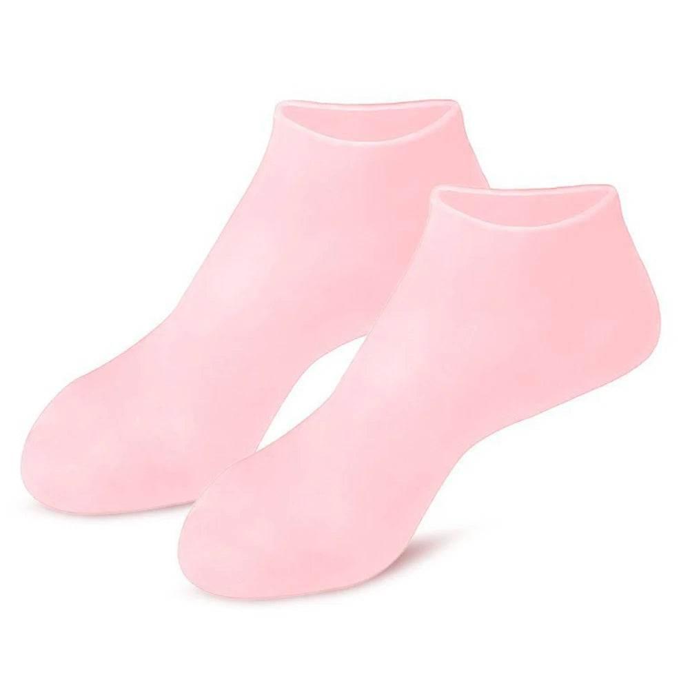 Silicone Socks Moisturizing Gel Socks Exfoliating and Preventing Dryness Spa Foot Care - Dabfavshop