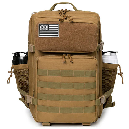 45L Tactical Backpack survival Bag Hunting MOLLE Backpack GYM For Men EDC Outdoor Hiking Rucksack Witch Bottle Holder Dabfavshop