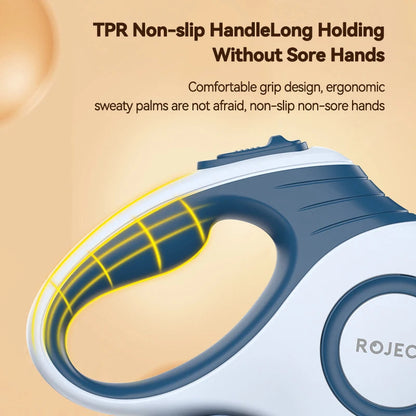 Automatic Retractable Dog Leash 3M/5M Extendable Rope For Outdoor Travel Walking Hiking Small Dogs Traction Rope Cat Lead - Dabfavshop