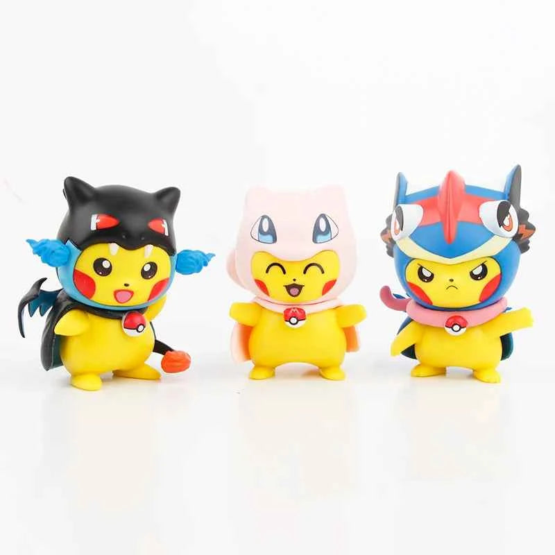 Creative Cartoon Anime Toys Set