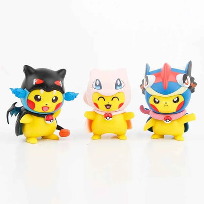 Creative Cartoon Anime Toys Set