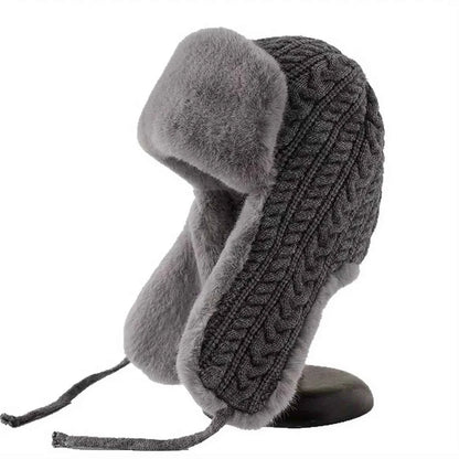 Extended Ear Flaps - Windproof Winter Cap