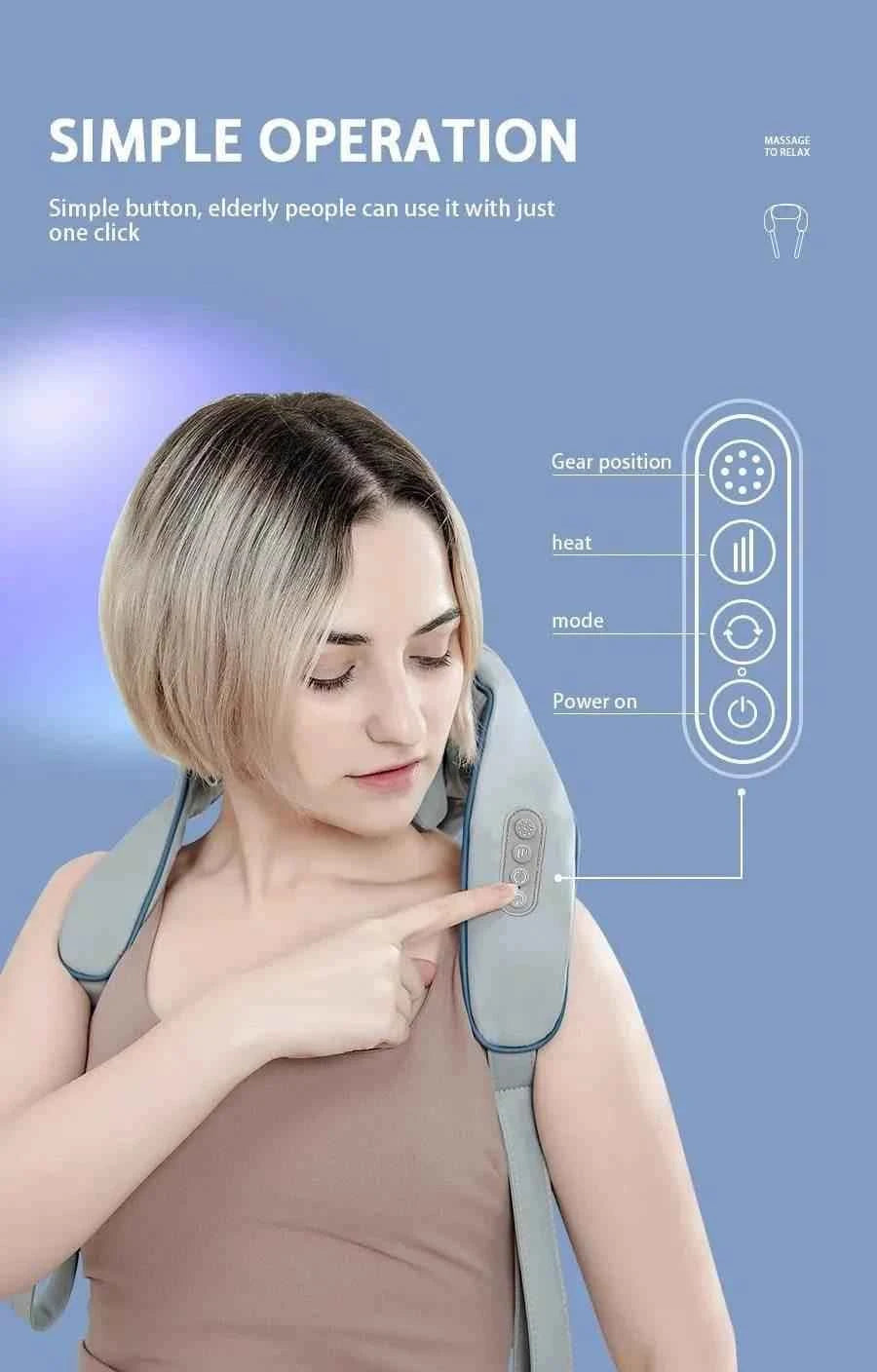 Smart Muscle Neck Multifunctional Massage