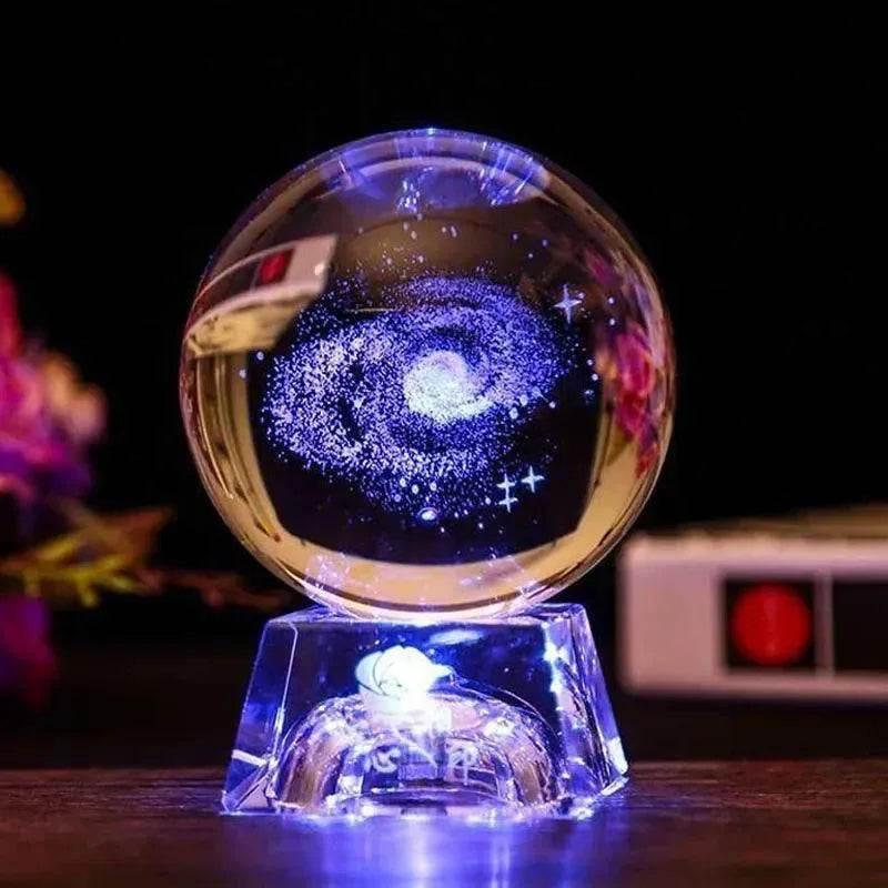 3D LED Crystal Ball Collectible - Dabfavshop
