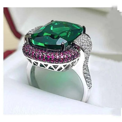 Ruby Emerald Rings