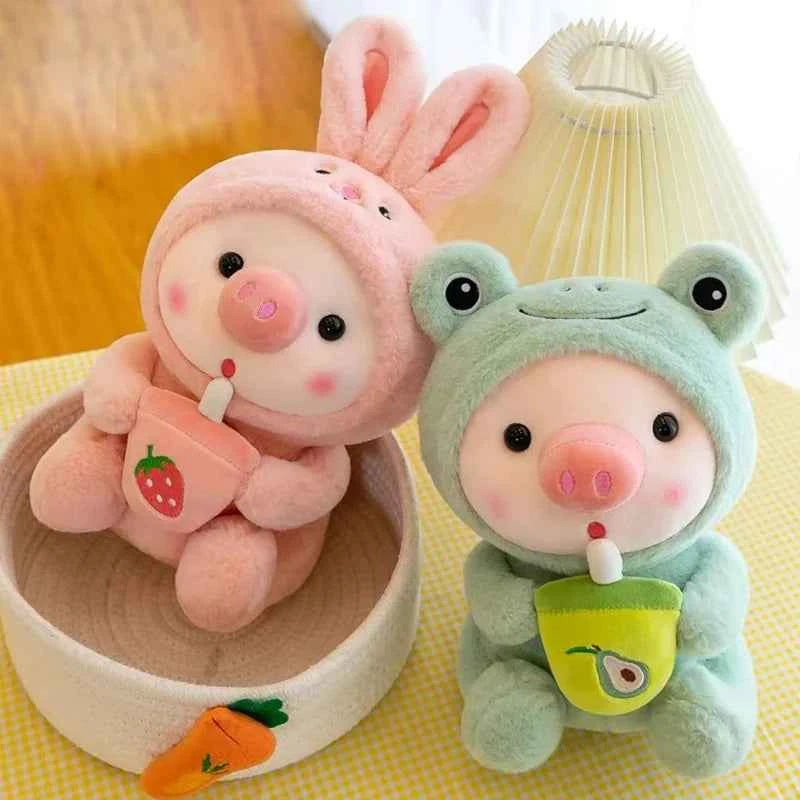 25cm Bubble Pig Plush Toy