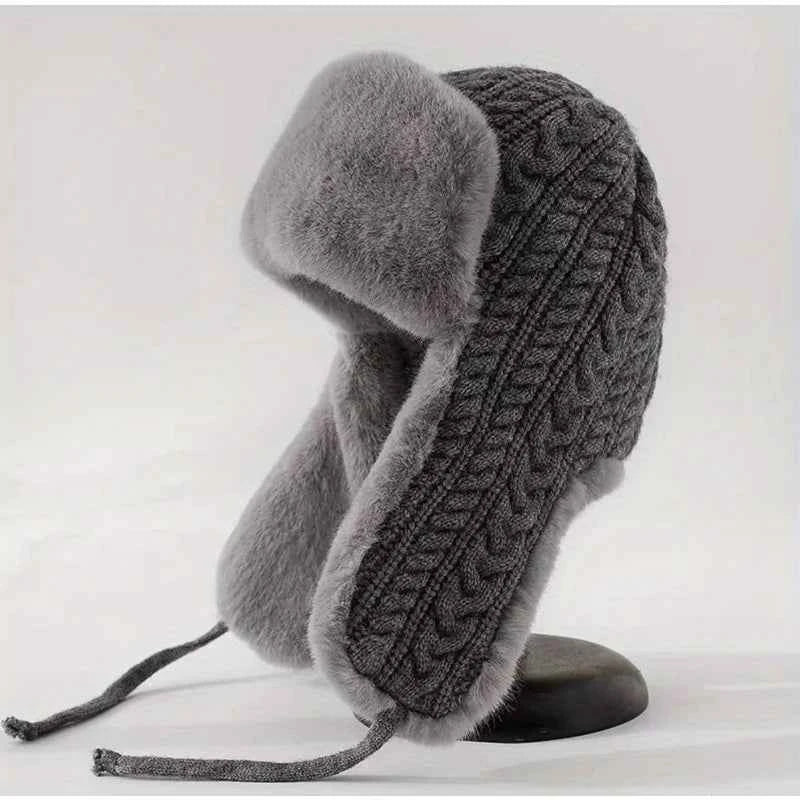 Extended Ear Flaps - Windproof Winter Cap