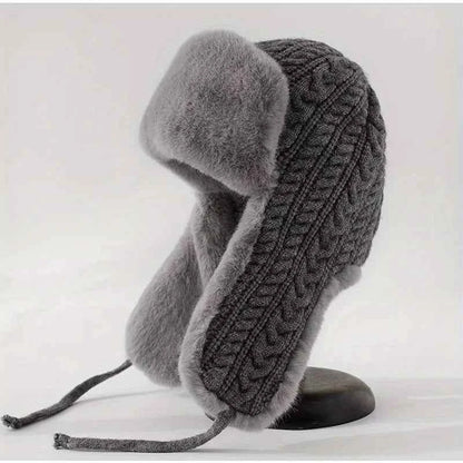 Extended Ear Flaps - Windproof Winter Cap