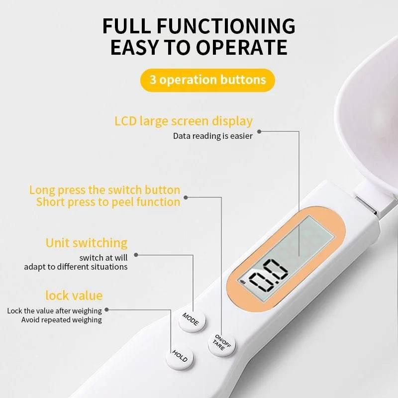 Digital Measuring Spoon Scale 500g 0.1g - Dabfavshop